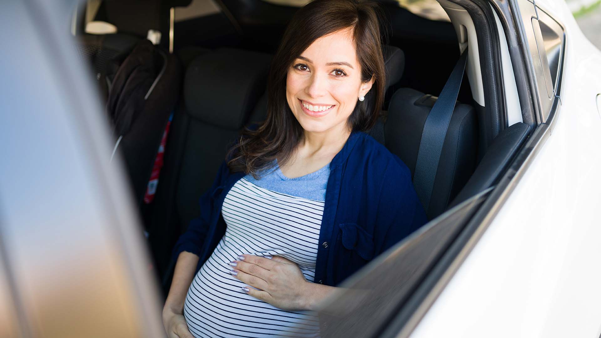modern interior design of nursing room with crib